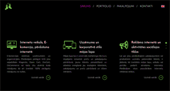 Desktop Screenshot of highfive.lv