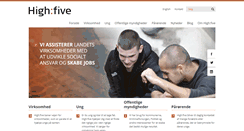 Desktop Screenshot of highfive.net